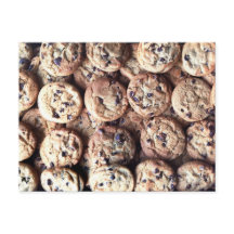 Chocolate Chip Cookie Postcard