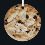 Chocolate Chip Cookie Romantic Christmas Metal Tree Decoration<br><div class="desc">Cute chocolate chip cookie pun. Personalise the back with your own customised message.</div>