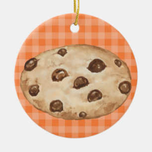 Chocolate Chip Cookie - SRF Ceramic Ornament