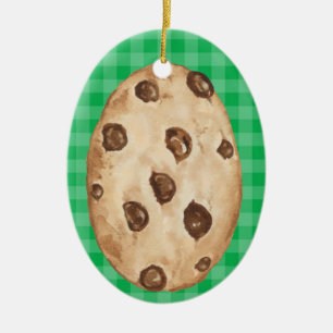 Chocolate Chip Cookie - SRF Ceramic Tree Decoration