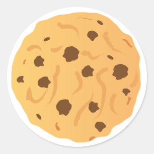 Chocolate Chip Cookie Stickers