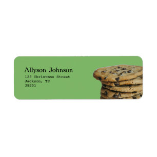 Chocolate Chip Cookies Address Labels
