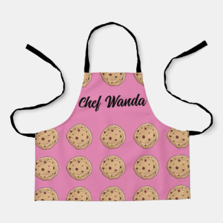 Chocolate Chip Cookies Baker All-Over Print Apron
