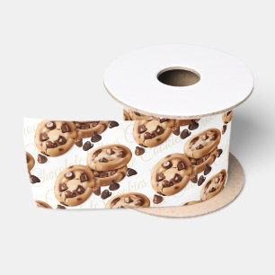 Chocolate Chip Cookies Baking Gift Satin Ribbon
