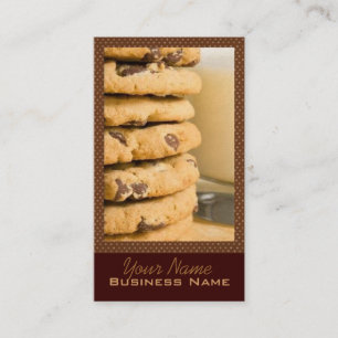 Chocolate Chip Cookies Business Cards