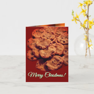 Chocolate Chip Cookies Christmas Card