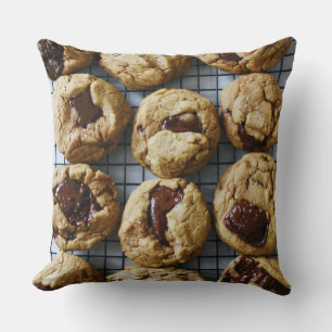Chocolate Chip Cookies Cushion