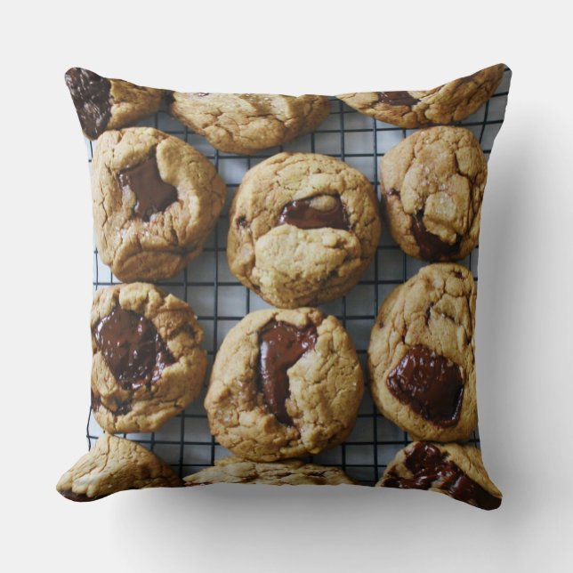 Chocolate Chip Cookies Cushion (Front)