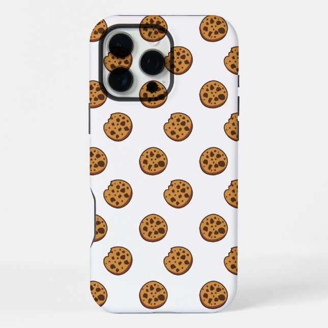 chocolate chip cookies iPhone case (Back)