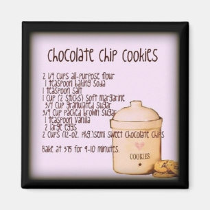 Chocolate Chip Cookies Magnet