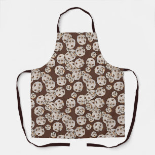 Chocolate Chip Cookies Pattern Apron