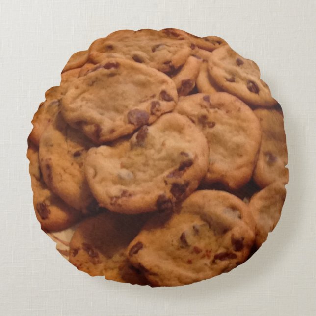 Chocolate Chip Cookies Pillow (Front)