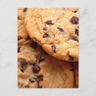 Chocolate Chip Cookies Postcard
