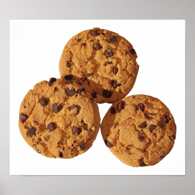 Chocolate Chip Cookies Poster (Front)