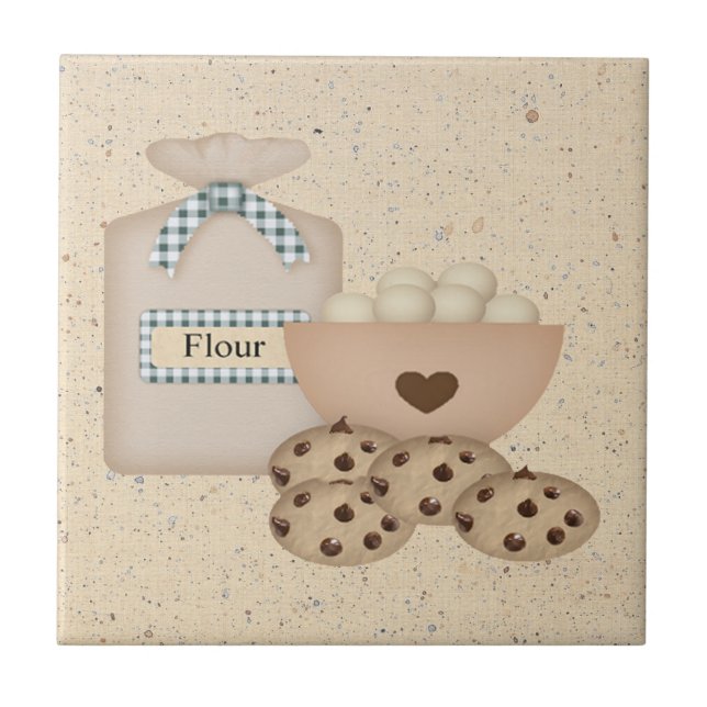 Chocolate Chip Cookies Tile (Front)
