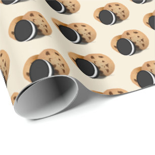 Chocolate Chip Cookies Wrapping Paper