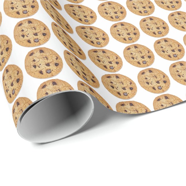 Chocolate Chip Cookies Wrapping Paper (Roll Corner)