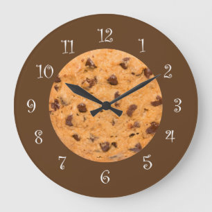 Chocolate Chip Kitchen Wall Clocks