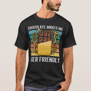 Chocolate chocolate bar chocolate chocoholic T-Shirt