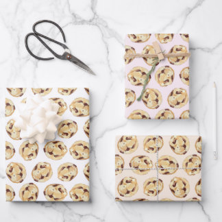 Chocolate Chunk Cookie Wrapping Paper