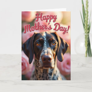 Chocolate Coat Mothers Day Card
