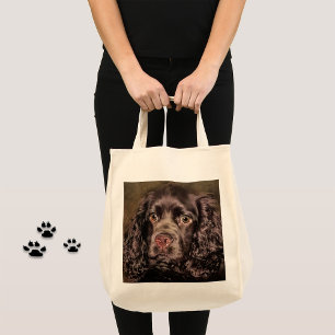Chocolate Cocker Spaniel Tote Bag