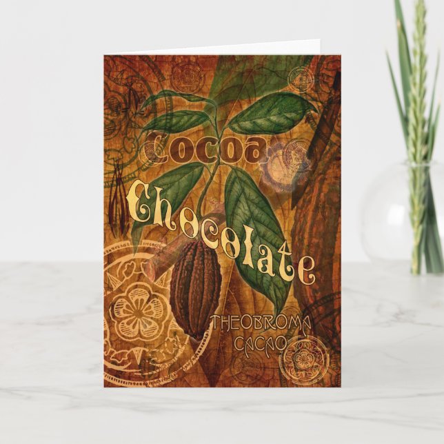 Chocolate Collage Card (Front)