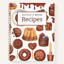 Chocolate Confections Customisable Recipe Book
