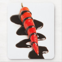 Chocolate Covered Jalapeno Pepper Mousepad