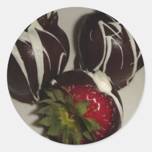 Chocolate Covered Strawberries Sticker