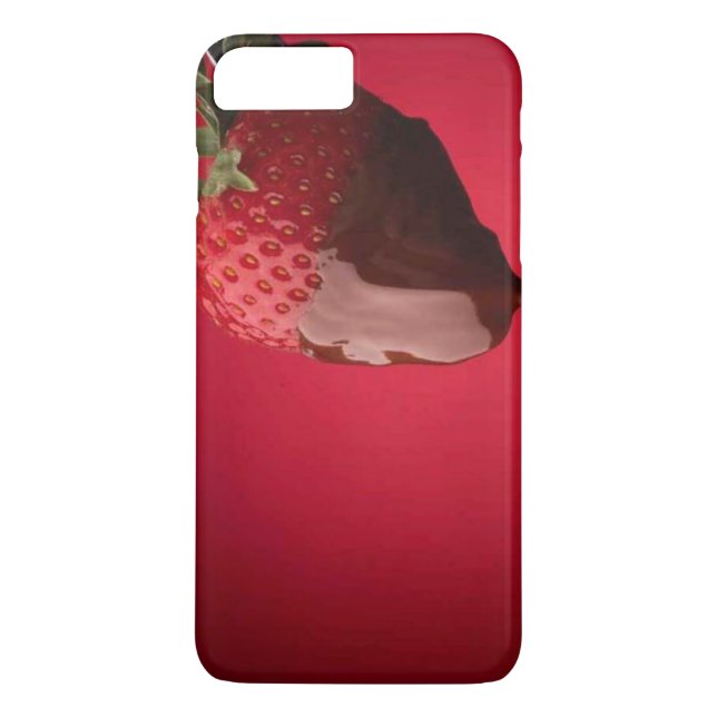 Chocolate Covered Strawberry Desert Case-Mate iPhone Case (Back)