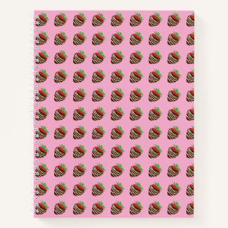 Chocolate-Covered Strawberry Notebook