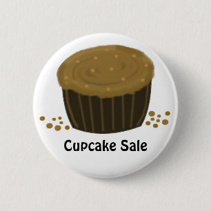 Chocolate Cupcake - Cupcake Sale 6 Cm Round Badge