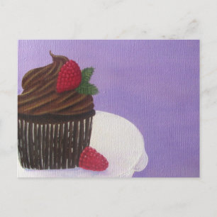 Chocolate Cupcake Postcard