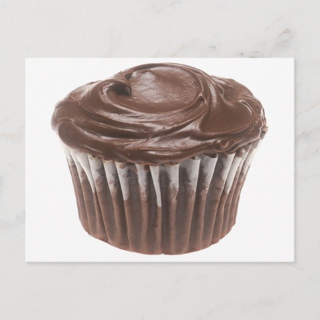 Chocolate Cupcake Postcard (Front)