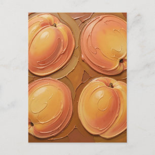 Chocolate Dipped Peaches Postcard