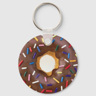 CHOCOLATE DONUT KEY RING