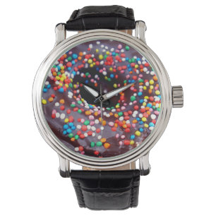 Chocolate Donut With Sprinkles, Watch