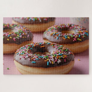 Chocolate Donuts Jigsaw Puzzle
