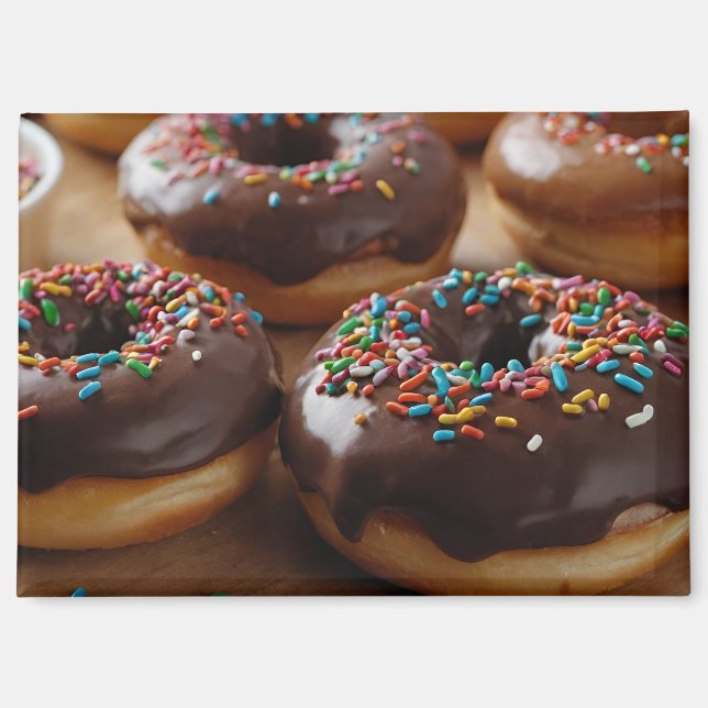 Chocolate Donuts Magnet (Front)