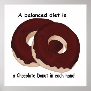 Chocolate Doughnut Diet  Print