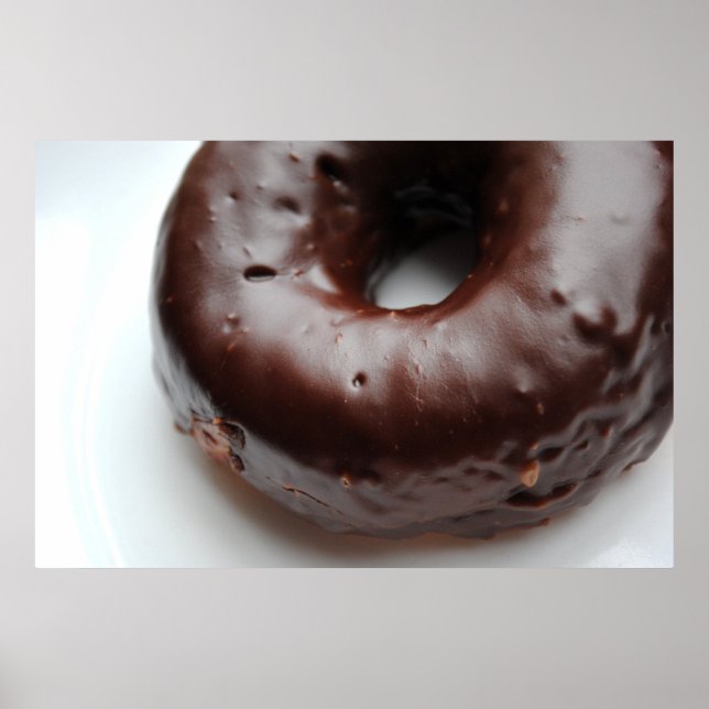 Chocolate Doughnut Print (Front)