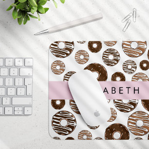 Chocolate Doughnuts, Caramel Doughnuts, Icing, You Mouse Pad