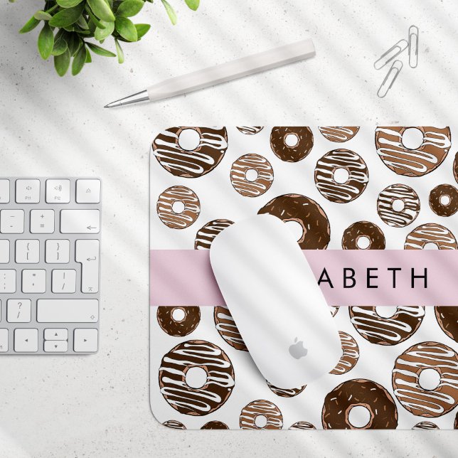Chocolate Doughnuts, Caramel Doughnuts, Icing, You Mouse Pad (Creator Uploaded)