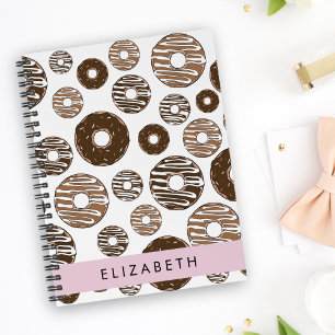 Chocolate Doughnuts, Caramel Doughnuts, Icing, You Notebook