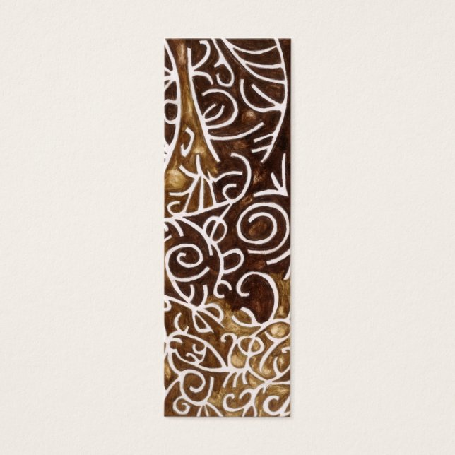 Chocolate Dream Bookmark or Profile Card (Front)