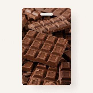 Chocolate each  ID badge