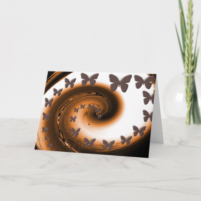 Chocolate Easter Card with Recipe (Front)