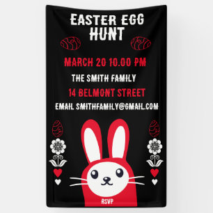 Chocolate Easter Egg Hunt Banner