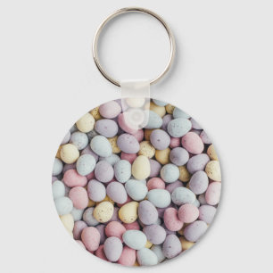Chocolate Easter Eggs Key Ring